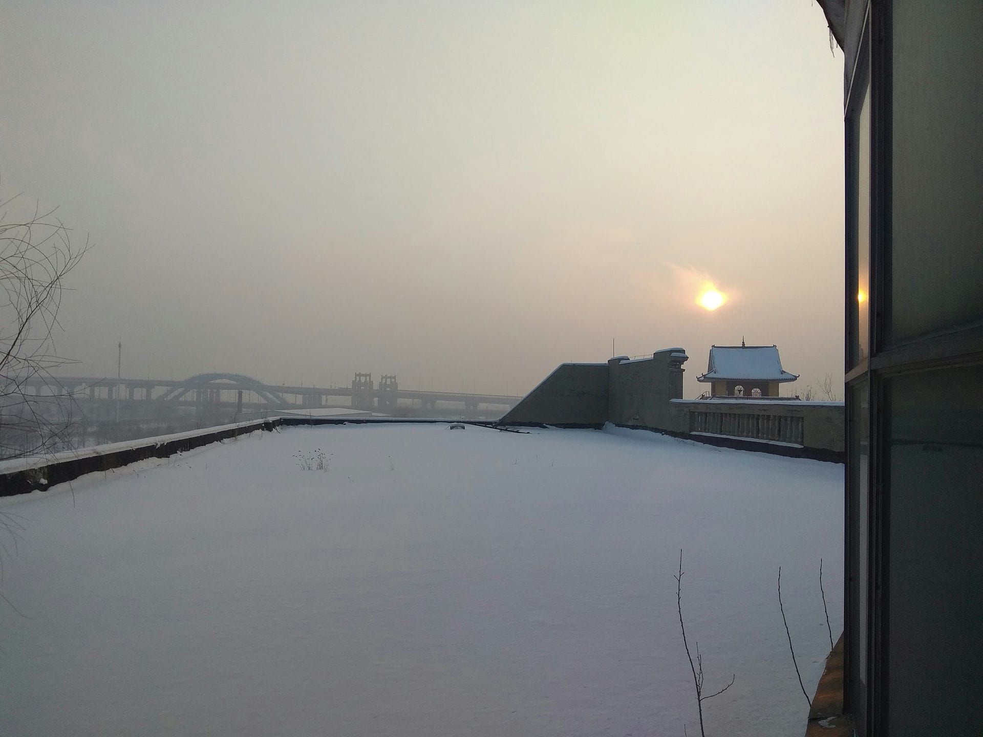 夕阳西下 图片